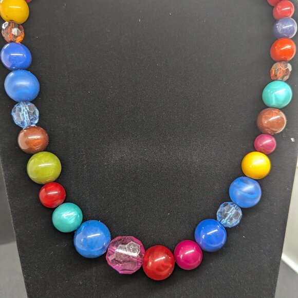 Xccessorzone Jewelry - Colorful Beaded Necklace